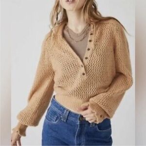 NWT free people snowdrift sweater